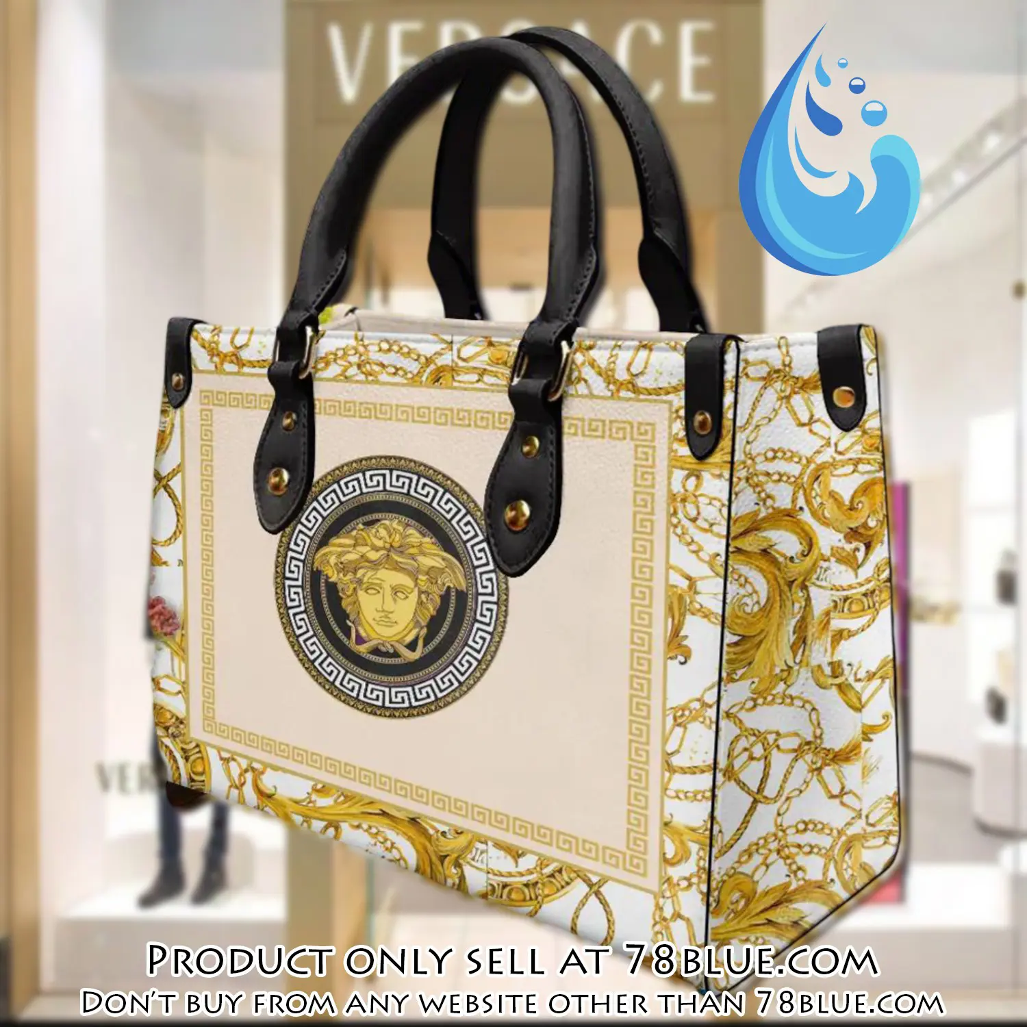 Versace women luxury leather handbag 3d lhb1062 78b1459573